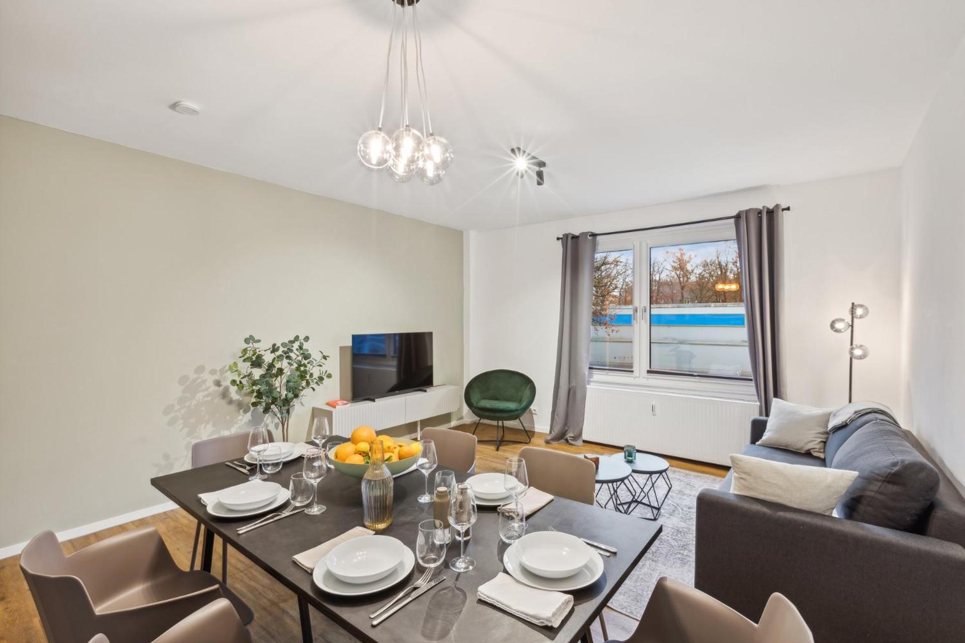 Business Apartment Kranich: 3 Zimmer, Top Infrastrukturlage Hh Langenhorn, Naehe Airport Hamburg Luaran gambar