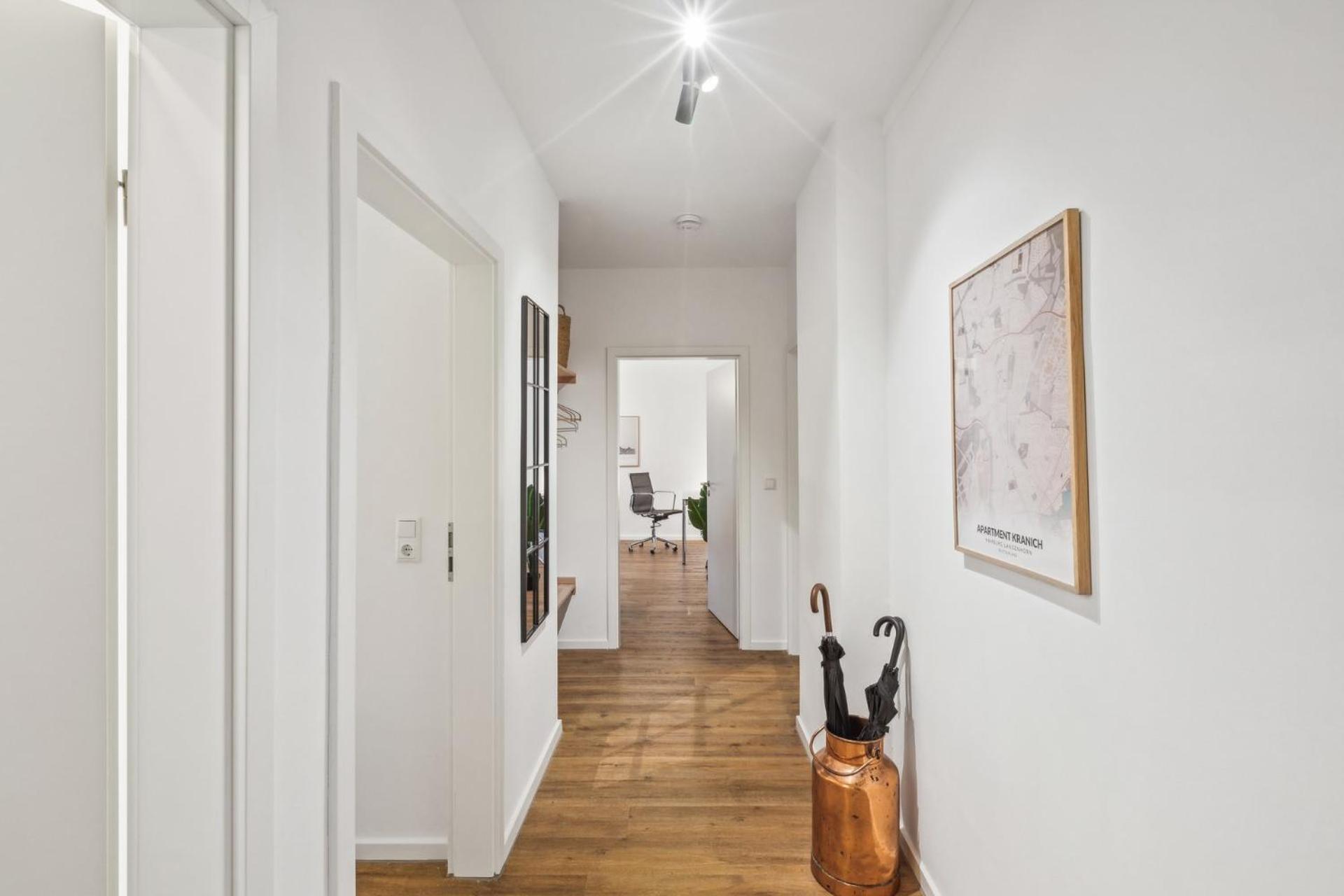 Business Apartment Kranich: 3 Zimmer, Top Infrastrukturlage Hh Langenhorn, Naehe Airport Hamburg Luaran gambar